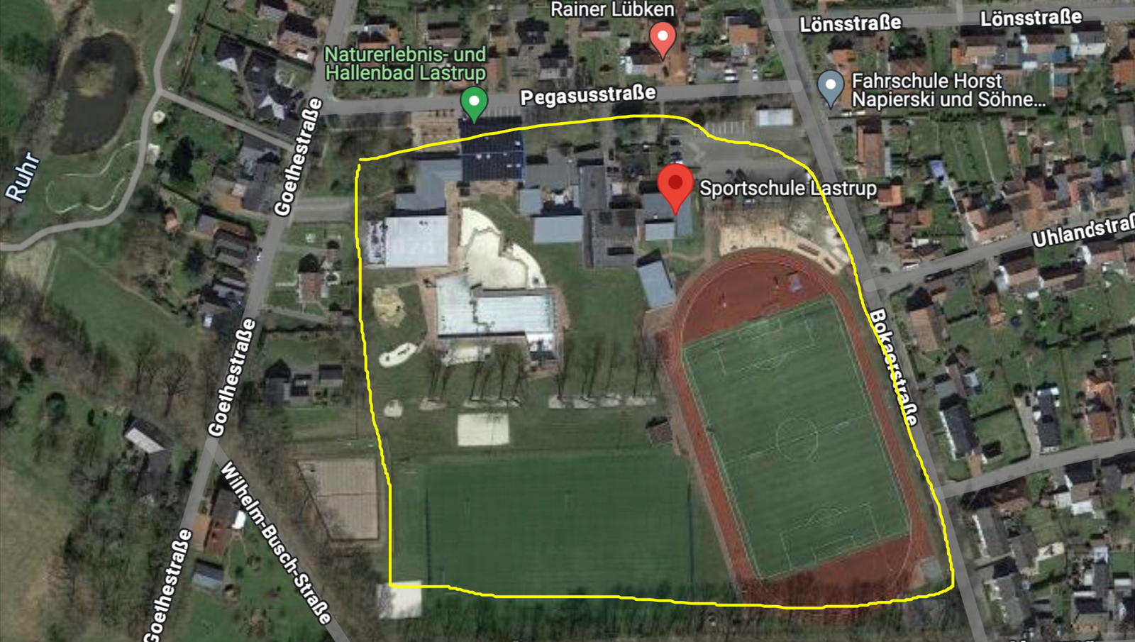 Kreissportschule-Lastrup-Google-Maps
